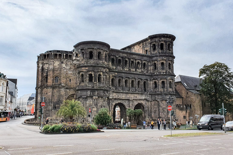 Die Porta Nigra in Trier